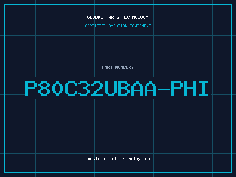 Aviation Part P80C32UBAA-PHI