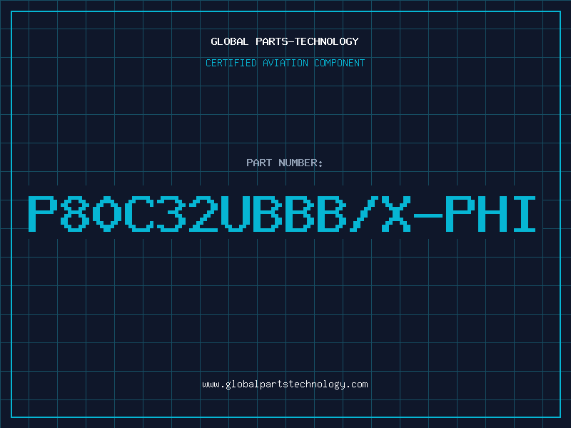 Aviation Part P80C32UBBB/X-PHI
