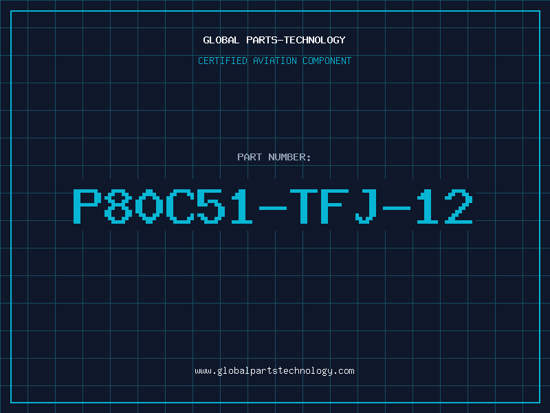 Aviation Part P80C51-TFJ-12