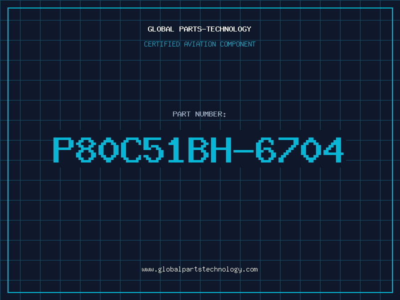 Aviation Part P80C51BH-6704