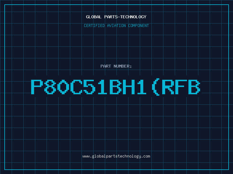 Aviation Part P80C51BH1(RFB