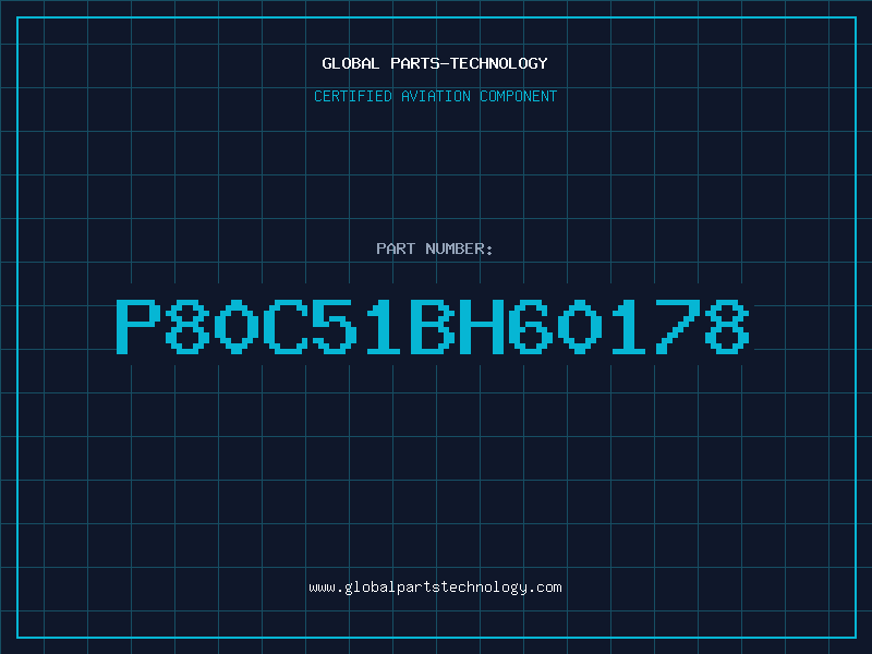Aviation Part P80C51BH60178