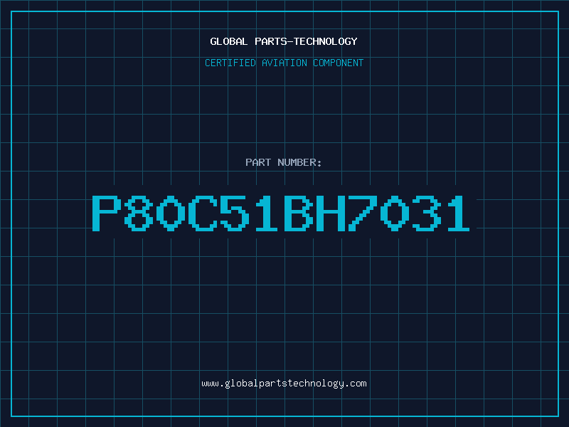 Aviation Part P80C51BH7031