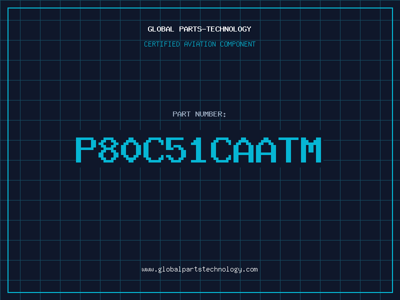 Aviation Part P80C51CAATM