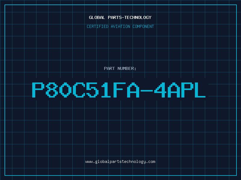 Aviation Part P80C51FA-4APL