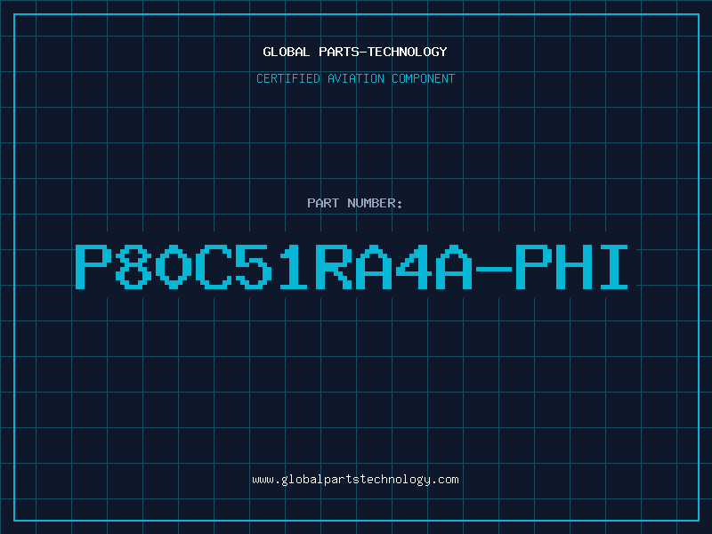 Aviation Part P80C51RA4A-PHI