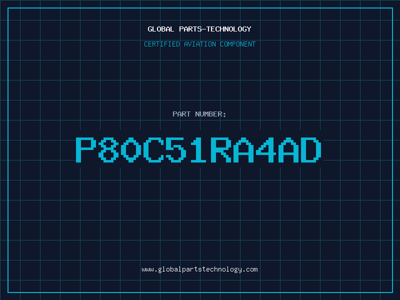 Aviation Part P80C51RA4AD