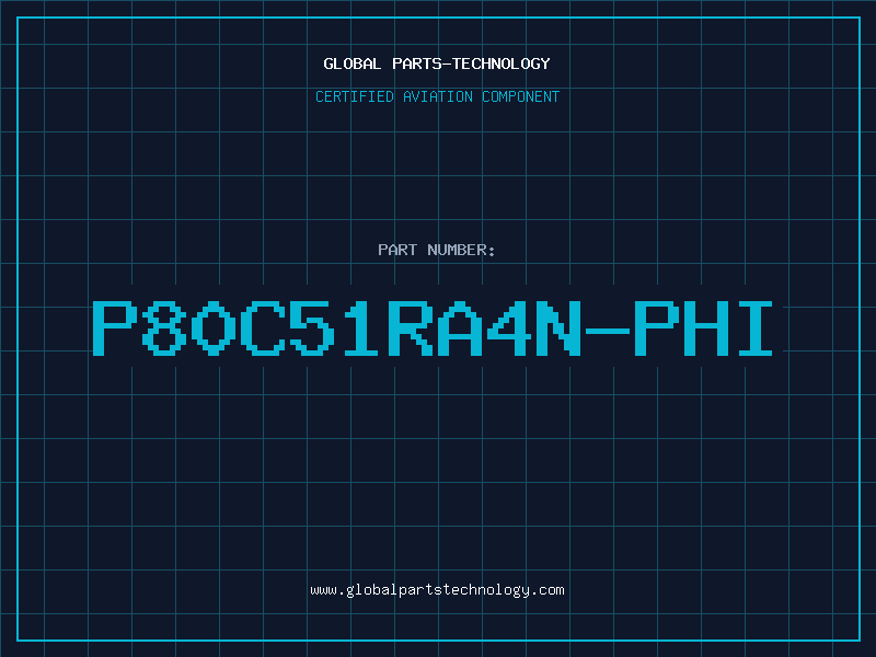 Aviation Part P80C51RA4N-PHI