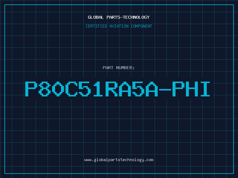 Aviation Part P80C51RA5A-PHI