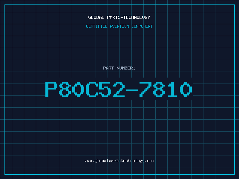 Aviation Part P80C52-7810