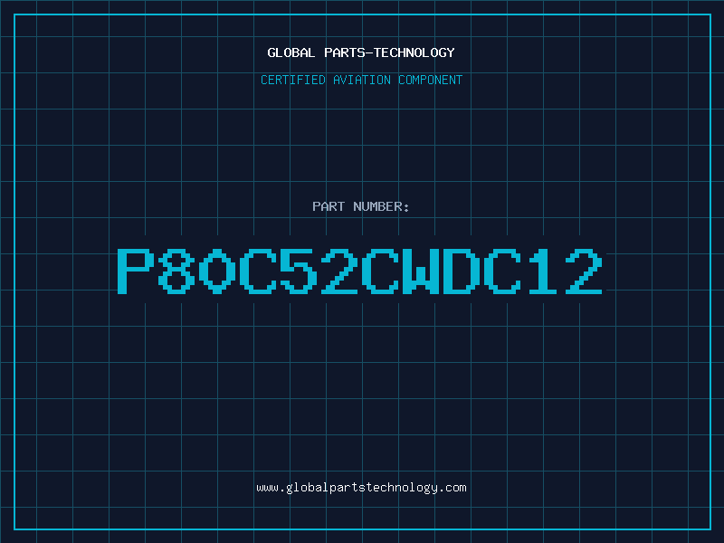 Aviation Part P80C52CWDC12
