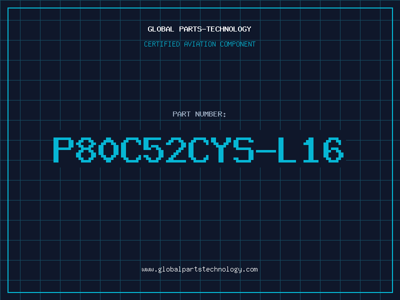 Aviation Part P80C52CYS-L16
