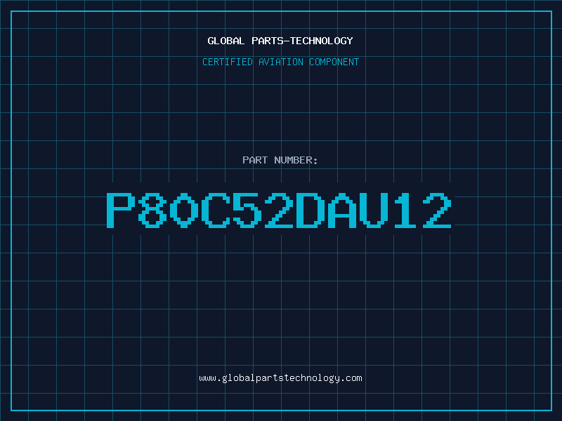 Aviation Part P80C52DAU12