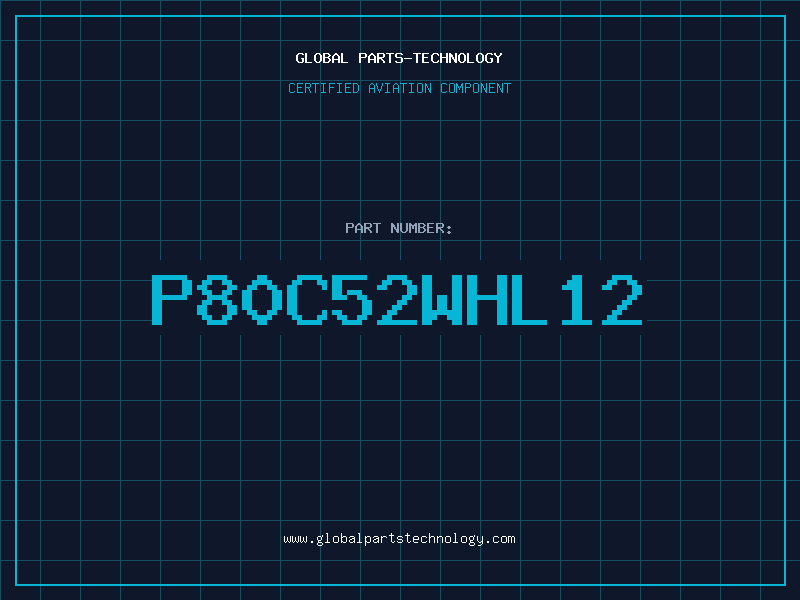 Aviation Part P80C52WHL12