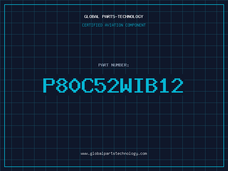 Aviation Part P80C52WIB12