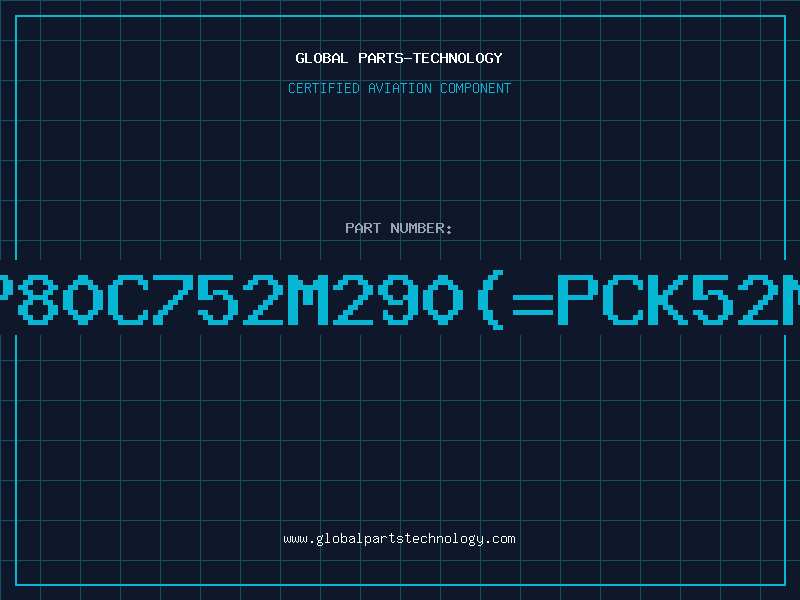 Aviation Part P80C752M290(=PCK52M