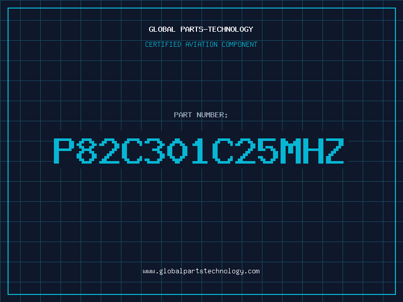 Aviation Part P82C301C25MHZ