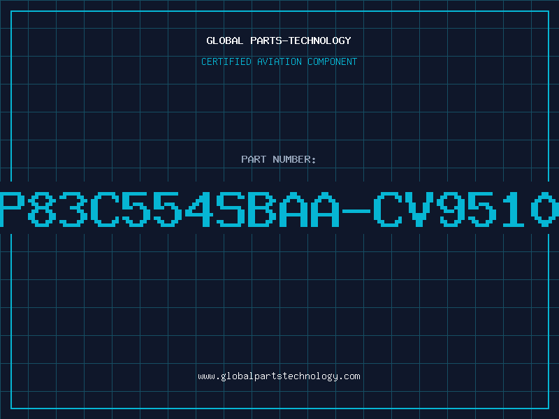 Aviation Part P83C554SBAA-CV9510