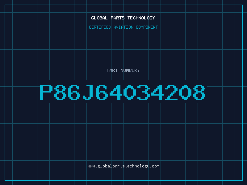 Aviation Part P86J64034208