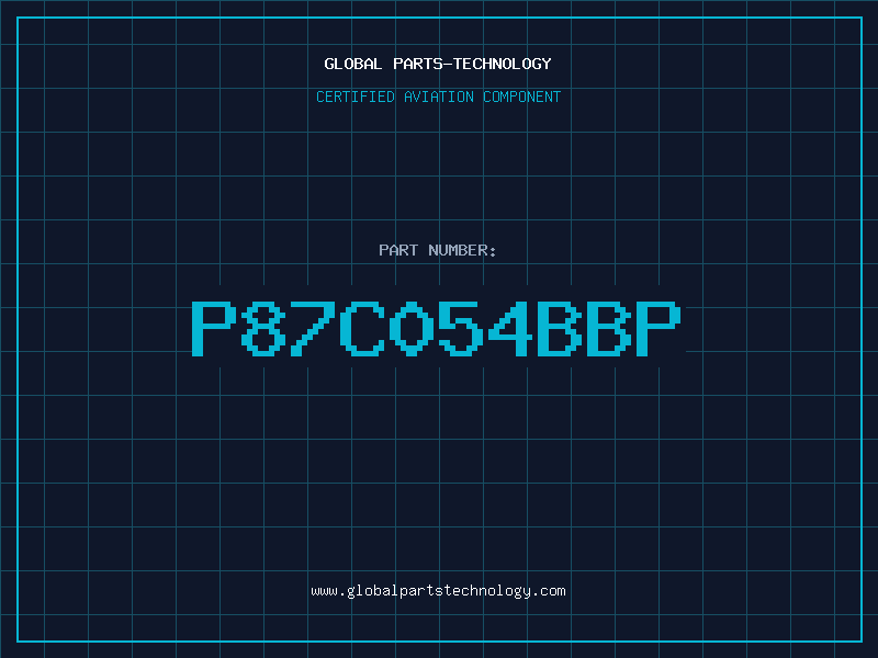 Aviation Part P87C054BBP