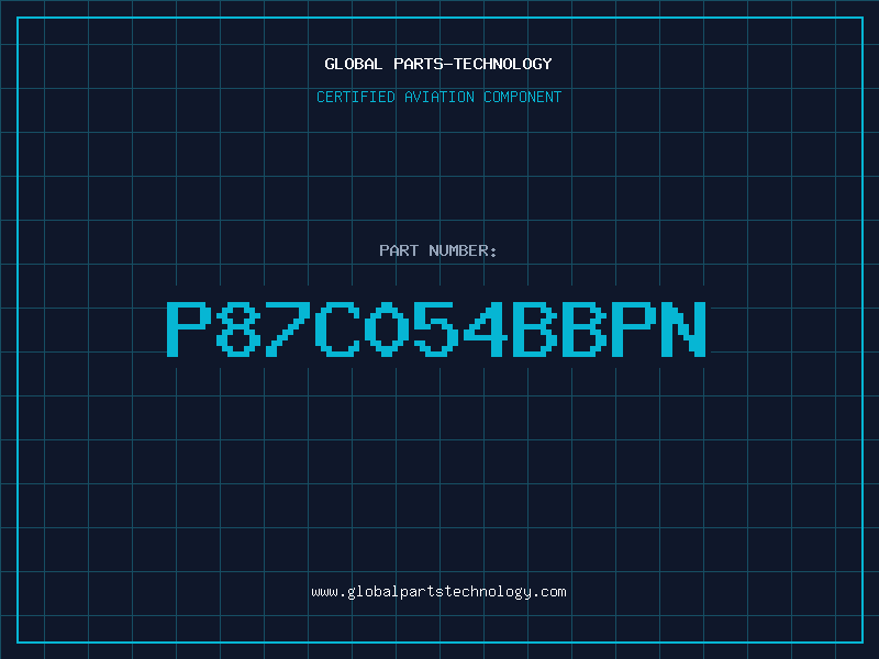 Aviation Part P87C054BBPN