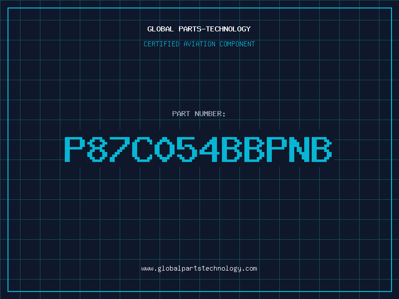 Aviation Part P87C054BBPNB