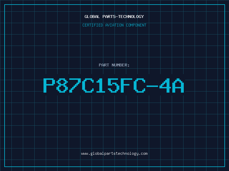 Aviation Part P87C15FC-4A