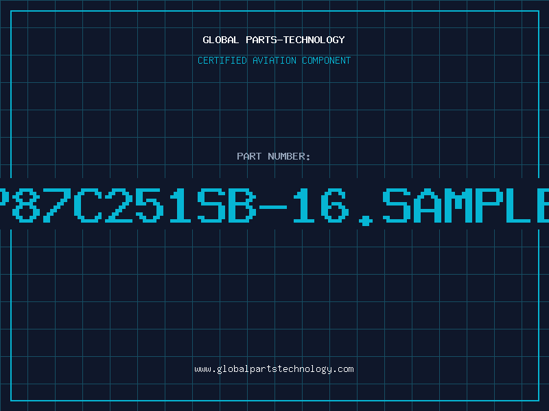 Aviation Part P87C251SB-16.SAMPLE