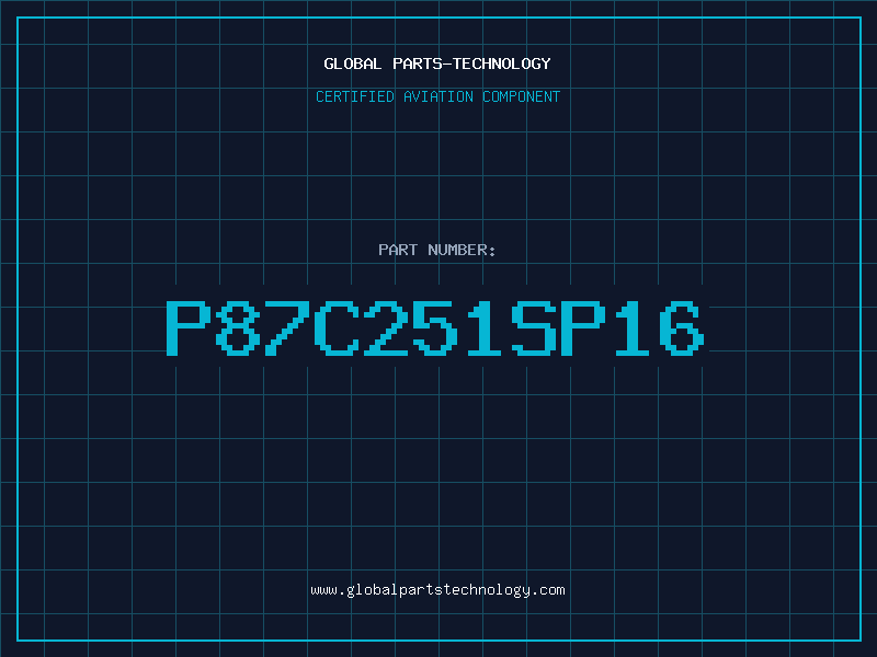 Aviation Part P87C251SP16