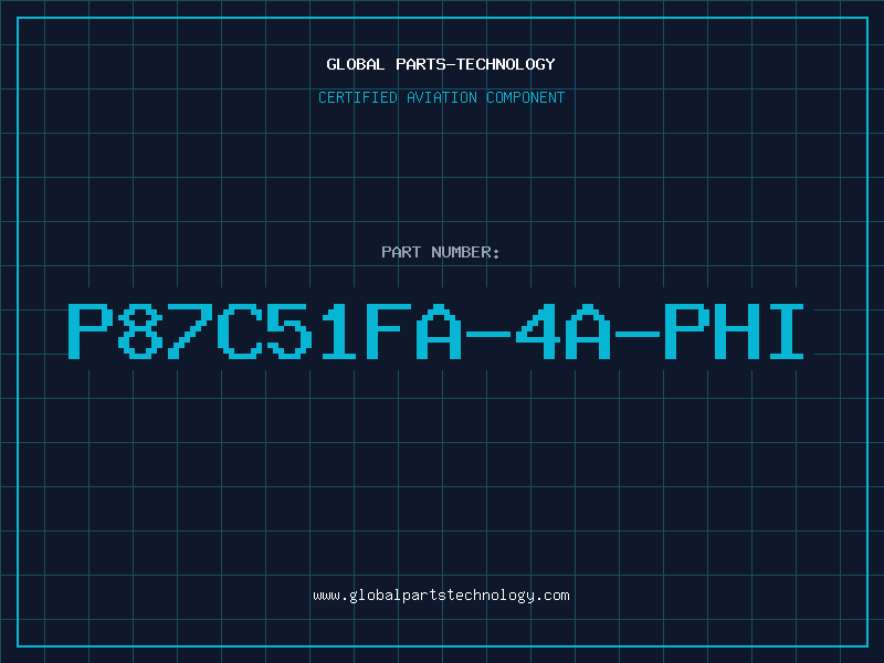 Aviation Part P87C51FA-4A-PHI