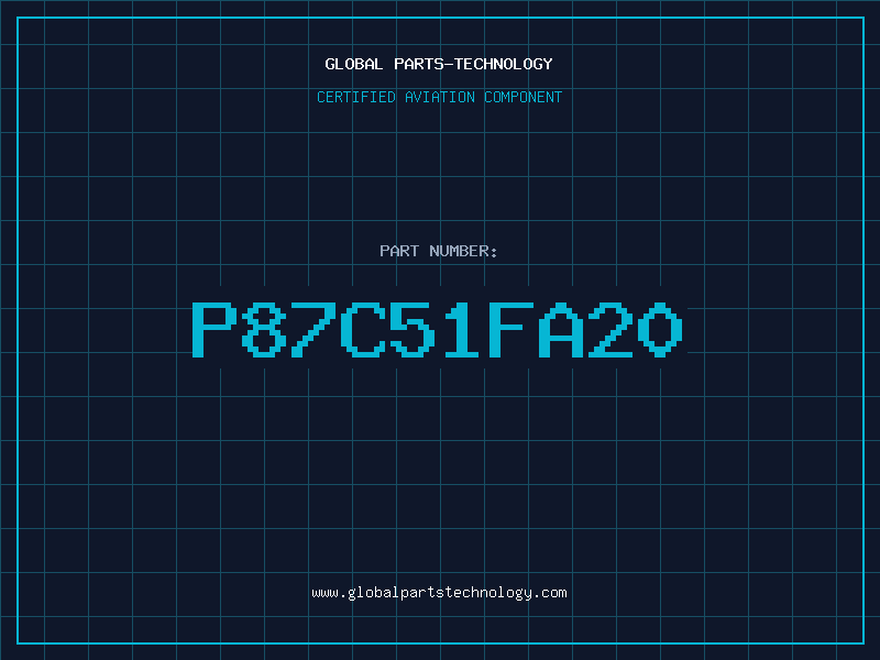 Aviation Part P87C51FA20