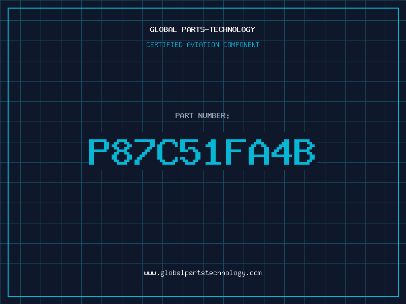 Aviation Part P87C51FA4B