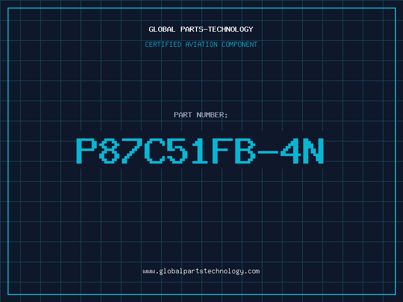 Aviation Part P87C51FB-4N