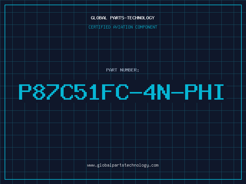 Aviation Part P87C51FC-4N-PHI