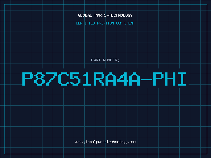 Aviation Part P87C51RA4A-PHI