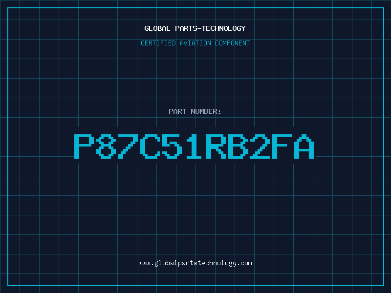 Aviation Part P87C51RB2FA
