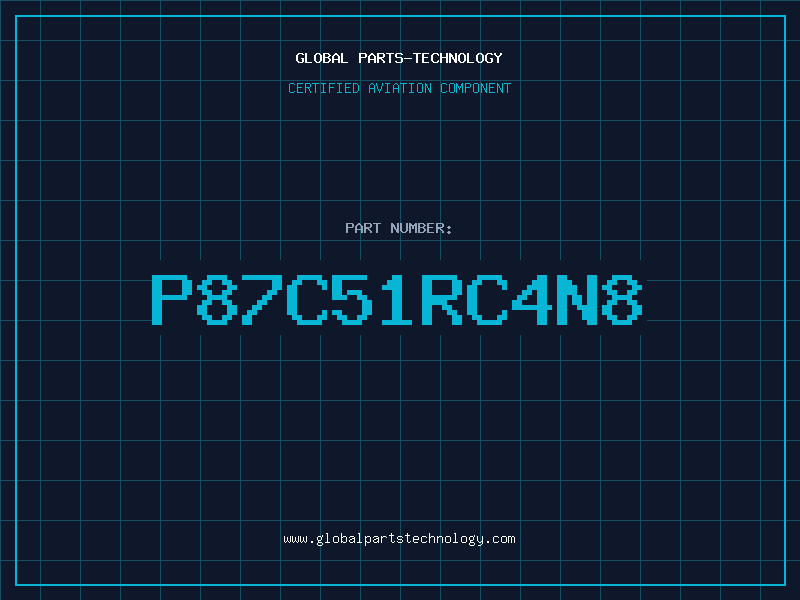 Aviation Part P87C51RC4N8