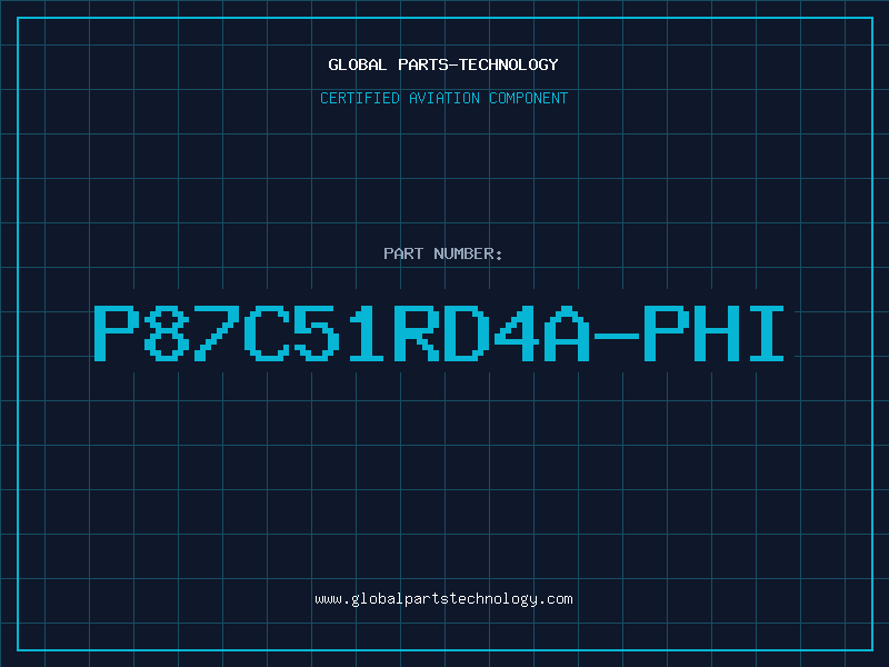 Aviation Part P87C51RD4A-PHI