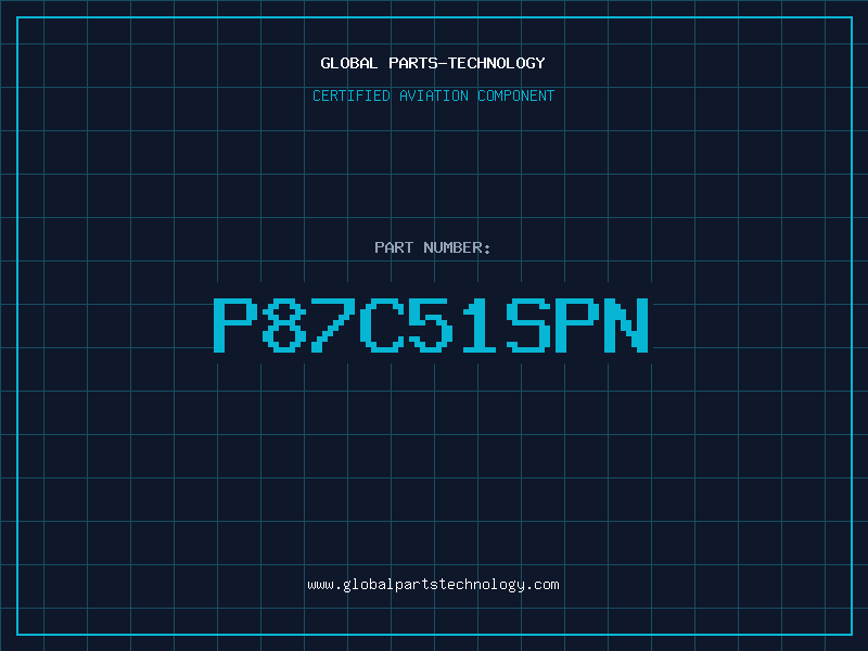 Aviation Part P87C51SPN