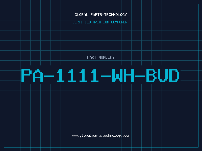 Aviation Part PA-1111-WH-BUD