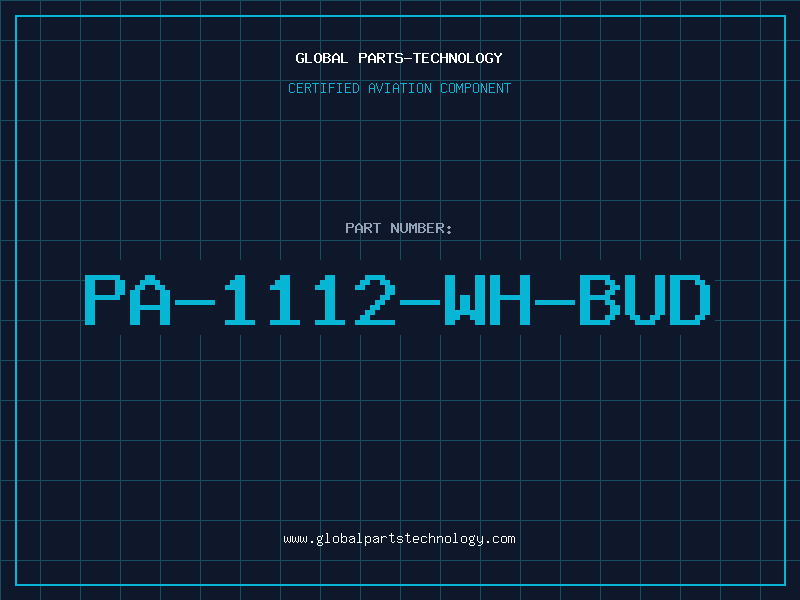 Aviation Part PA-1112-WH-BUD