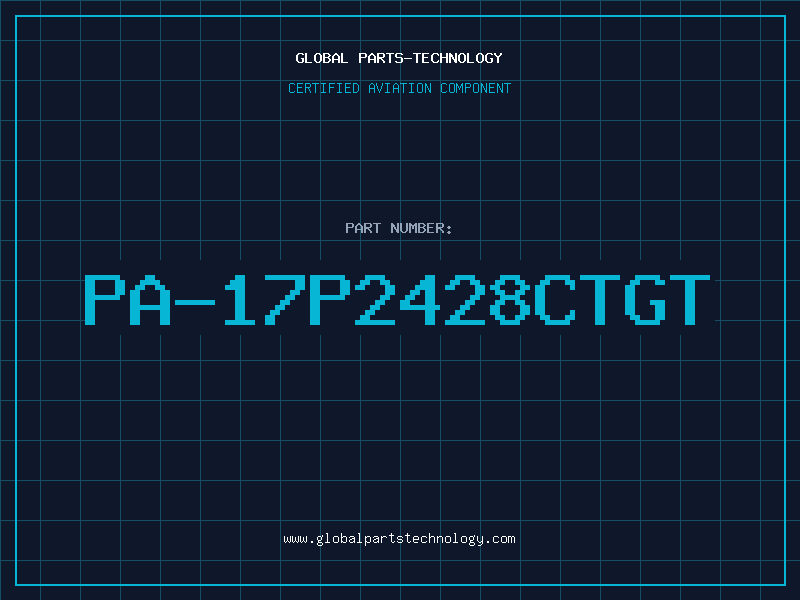 Aviation Part PA-17P2428CTGT