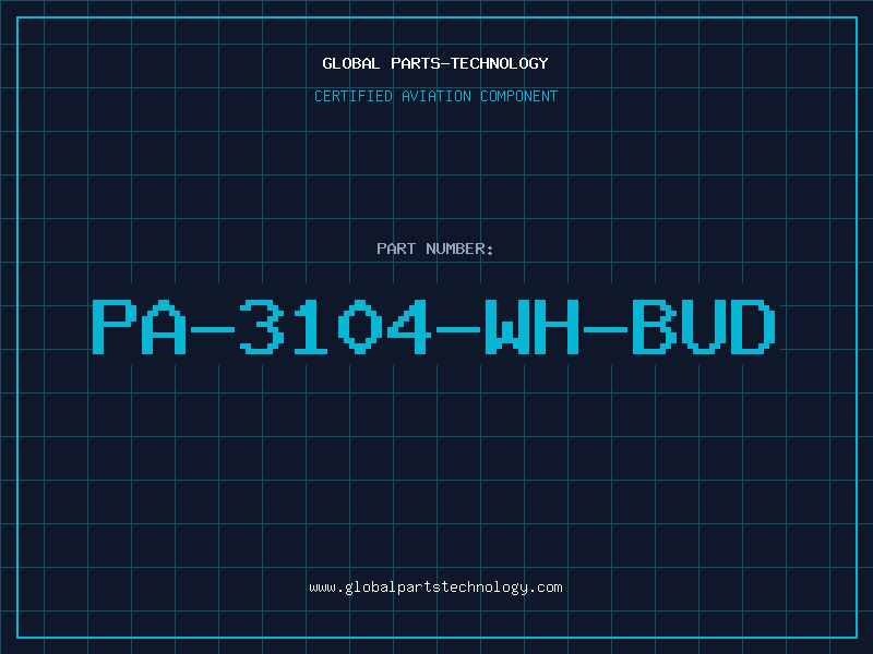 Aviation Part PA-3104-WH-BUD