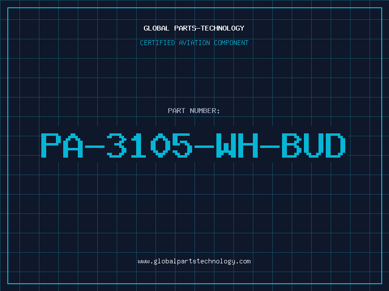 Aviation Part PA-3105-WH-BUD