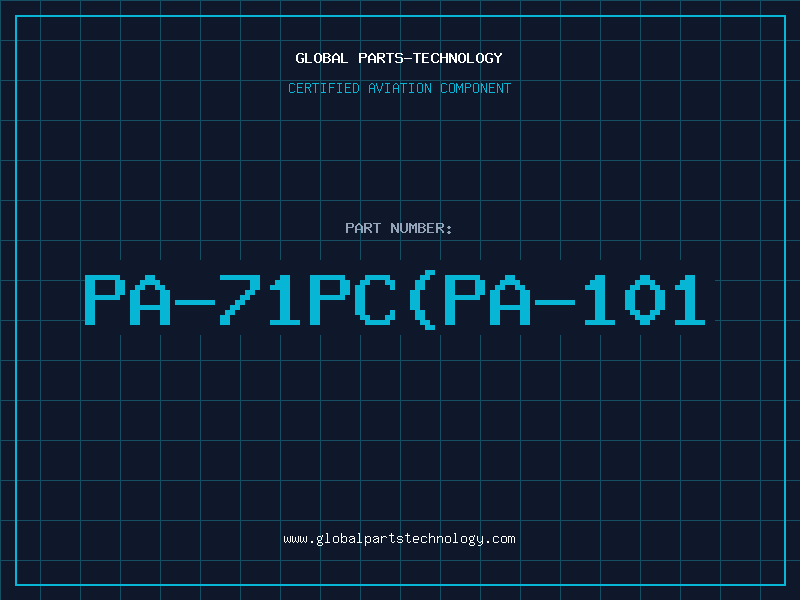 Aviation Part PA-71PC(PA-101