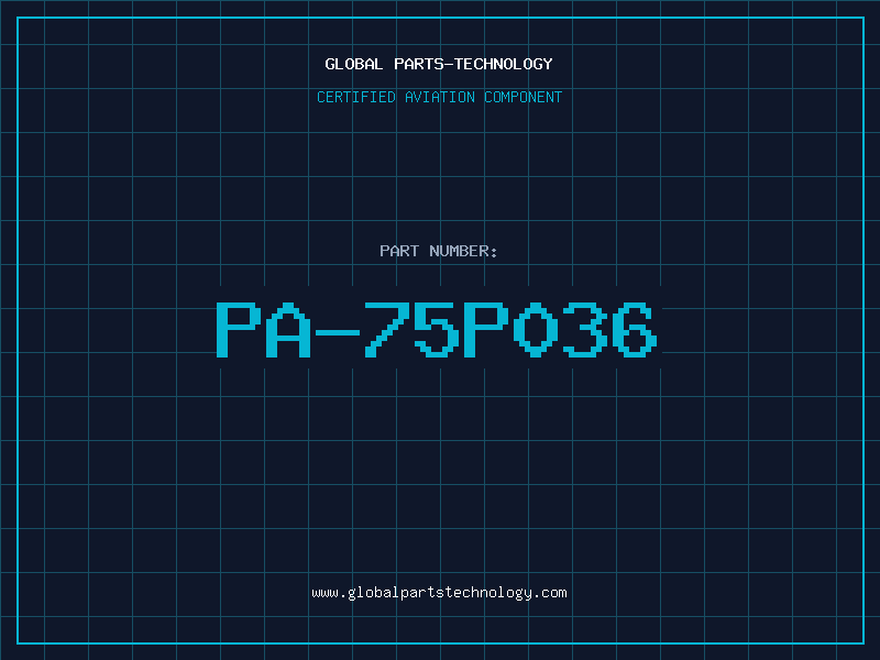 Aviation Part PA-75P036