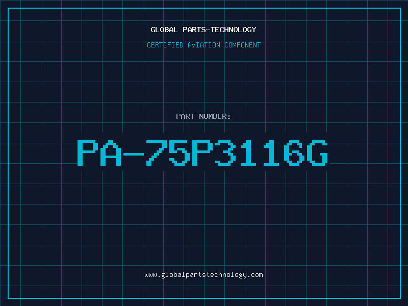 Aviation Part PA-75P3116G