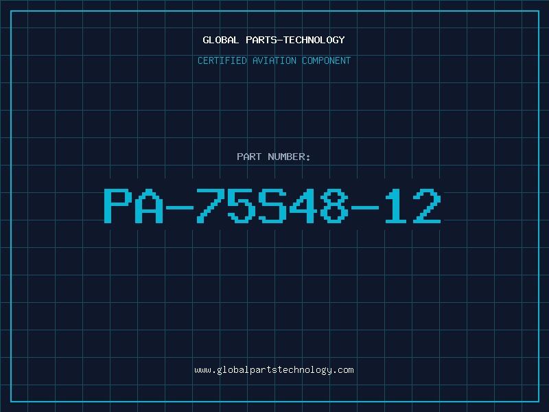 Aviation Part PA-75S48-12