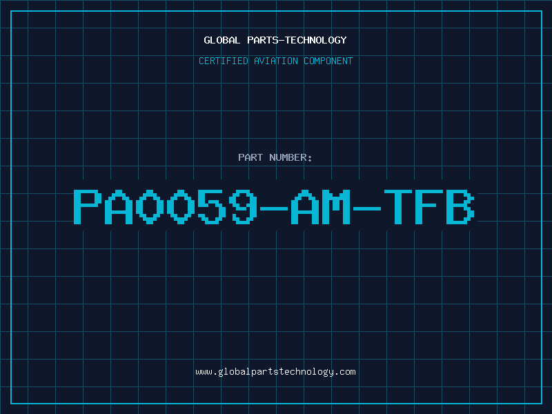 Aviation Part PA0059-AM-TFB