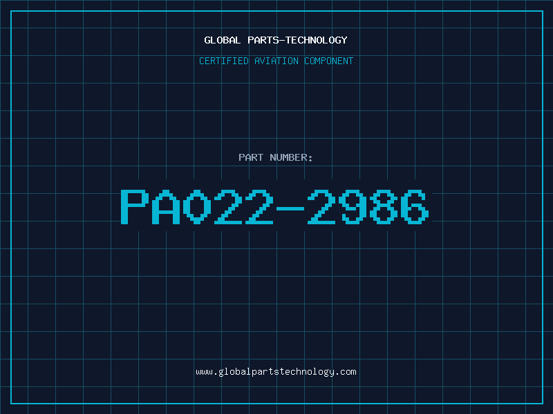 Aviation Part PA022-2986